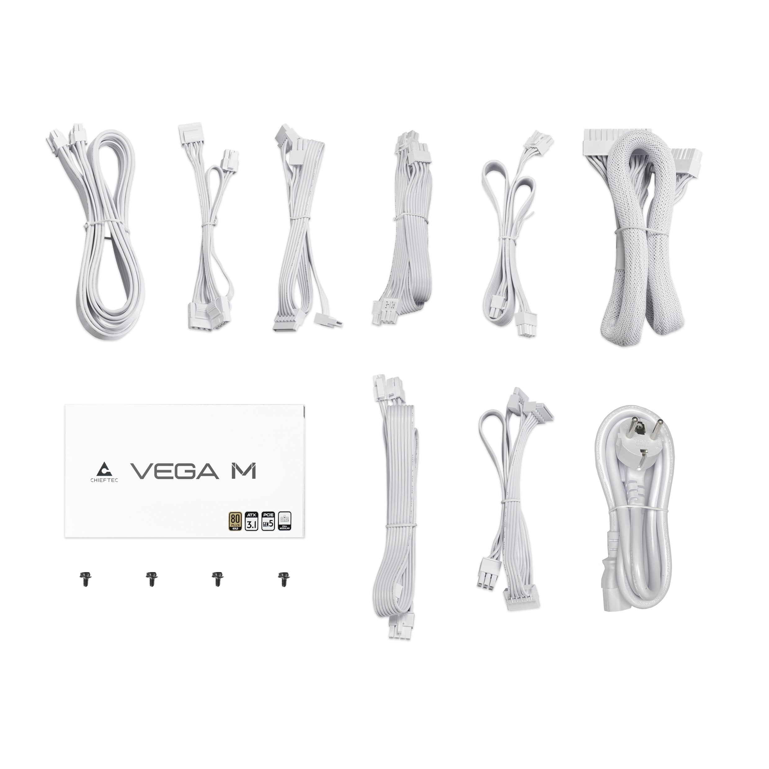 EAN 753263079107 - Chieftec Vega PPG-750-CW unidad de fuente de alimentación 750 W 24-pin ATX ATX Blanco imagen 6