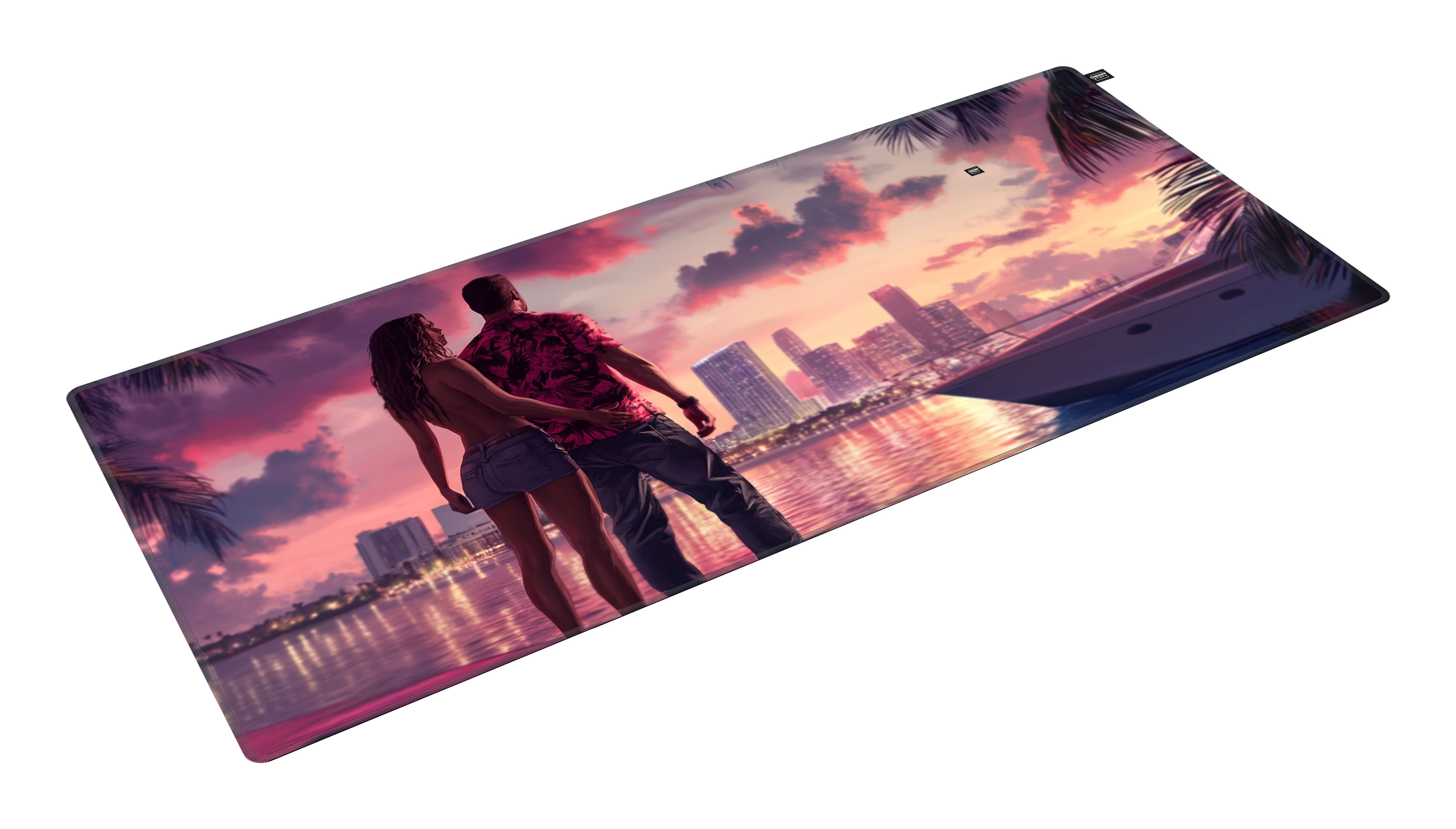 Cherry Xtrfy Gp5 Ratonpad Xl Miami Sunset