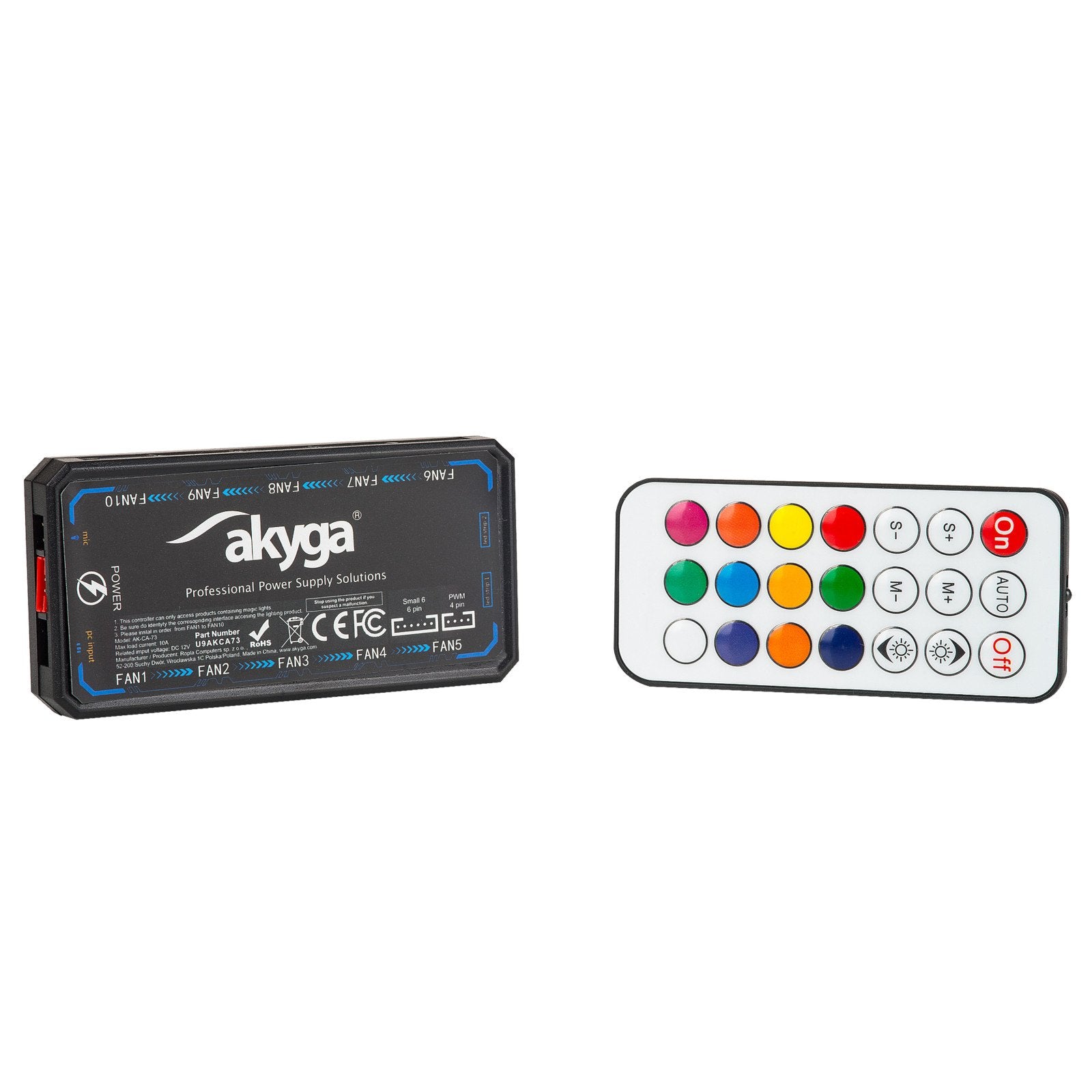 EAN 5901720136084 - Akyga AK-CA-73 parte carcasa de ordenador Universal Controlador RGB imagen 6