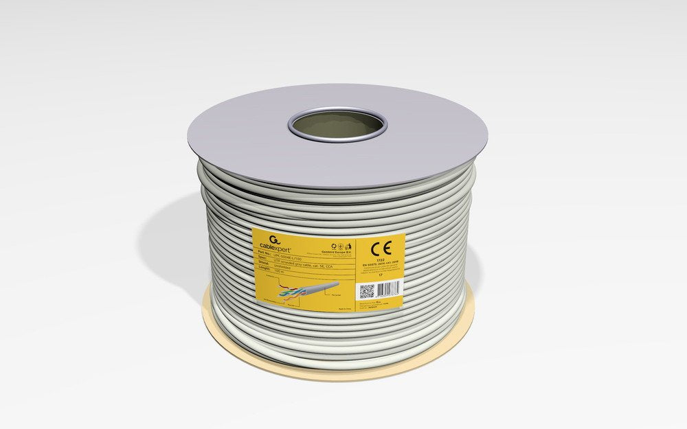 EAN 8716309078764 - Gembird UPC-5004E-L/100 cable de red Gris 100 m Cat5e U/UTP (UTP) imagen 3