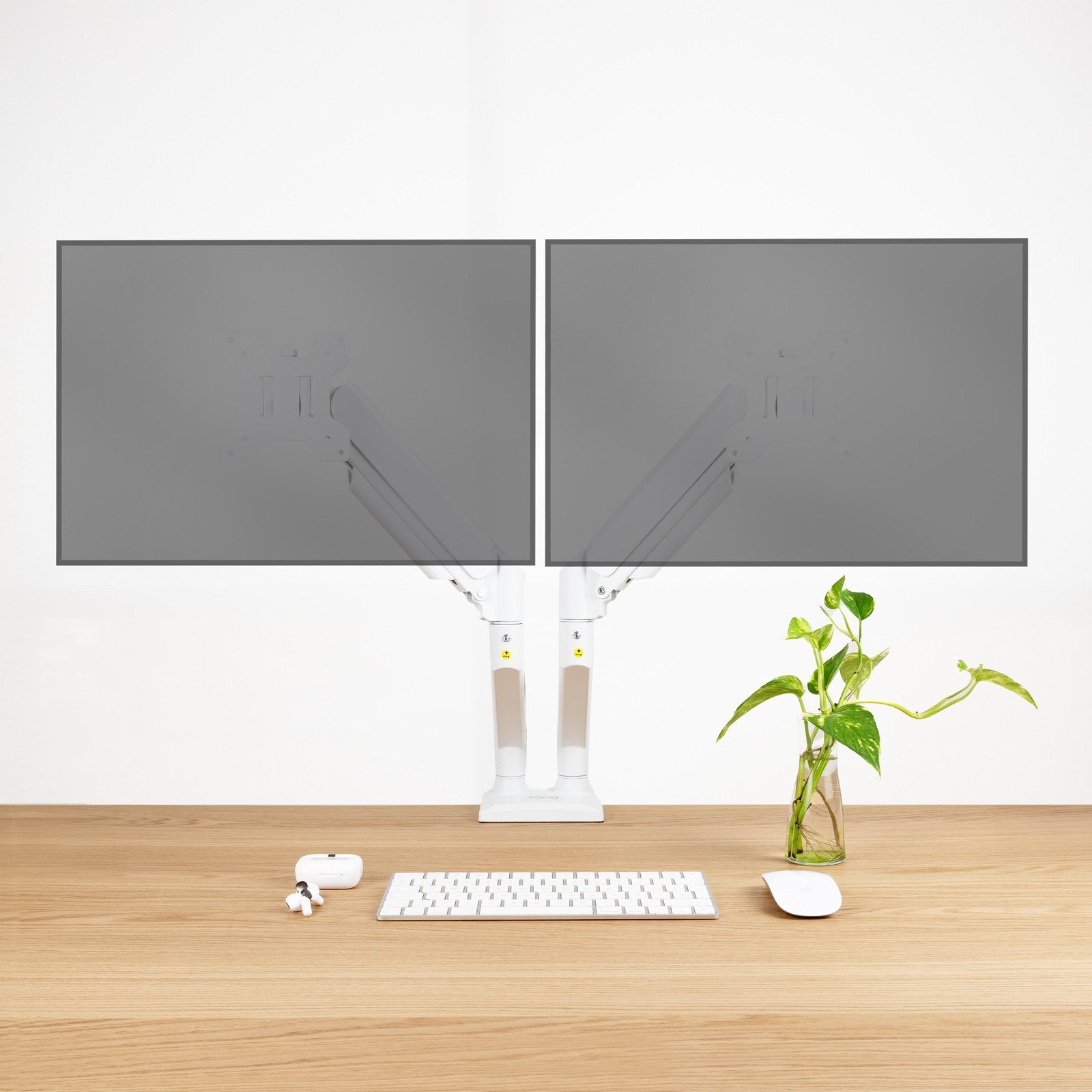 EAN 8433281016453 - TooQ DB1434TNR-W soporte para monitor 86,4 cm (34") Escritorio Blanco imagen 5