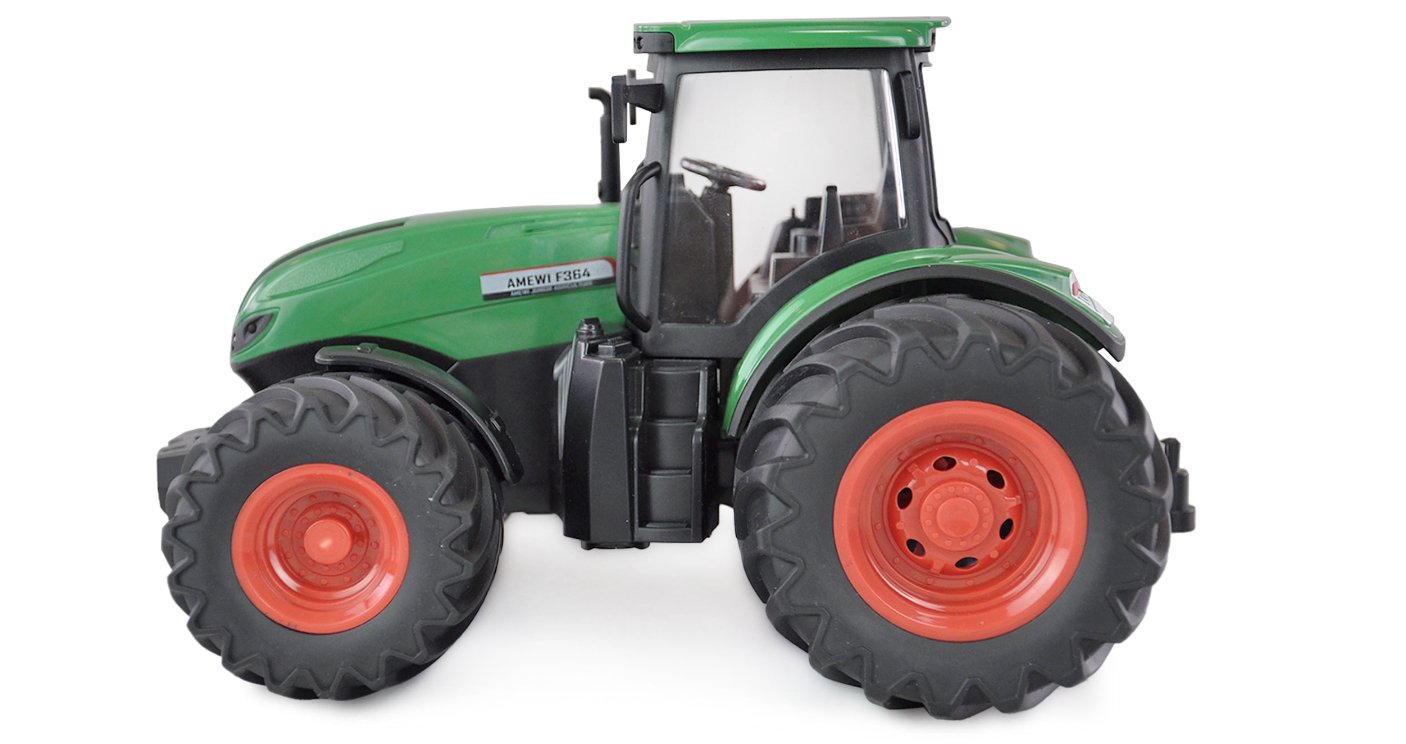 Amewi Rc Traktor Con Kipphänger Liion 500mah Verde 6+