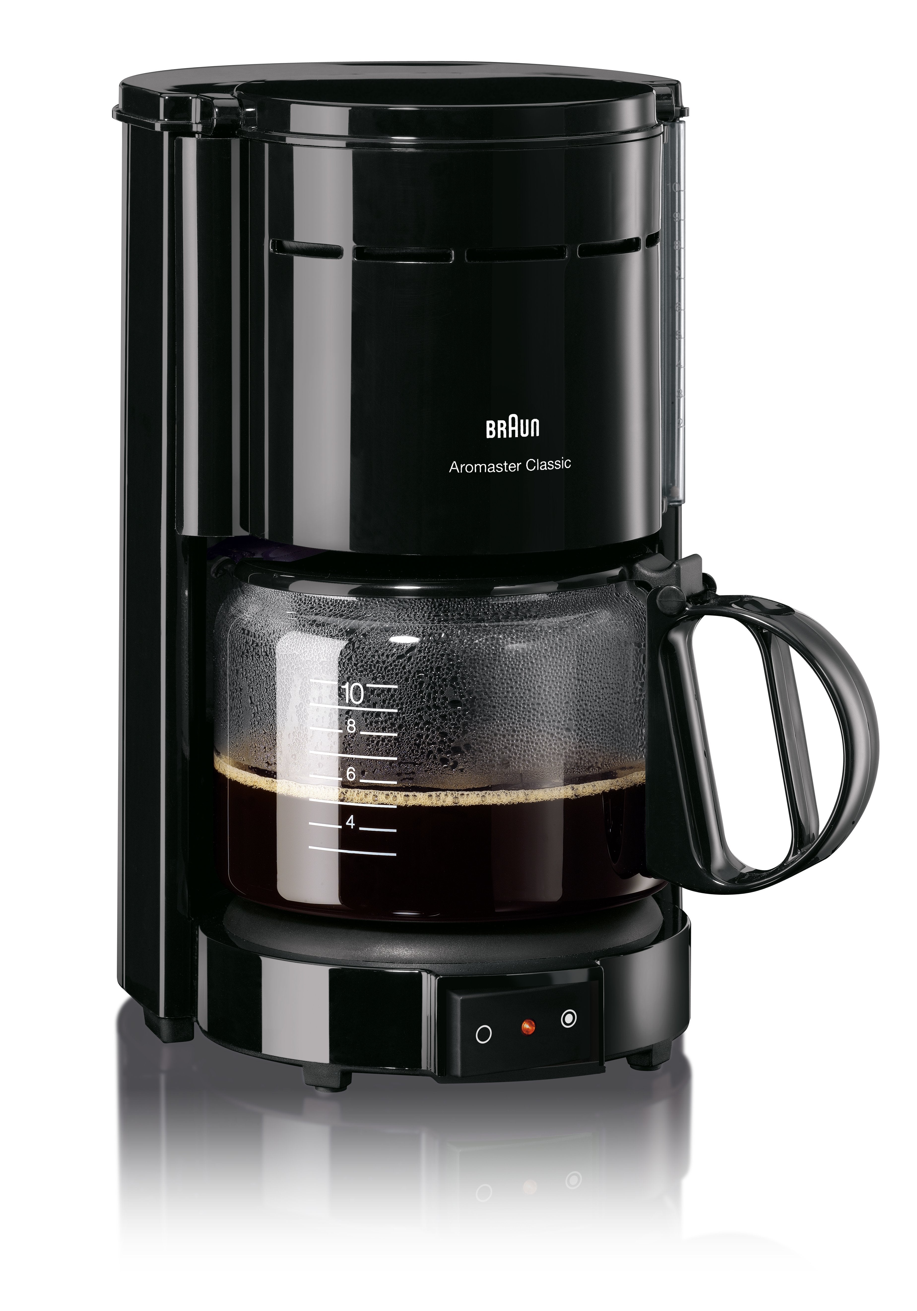 Cafetera De Filtro Braun Kf 47, De Café Molido, 1000 W, Negro
