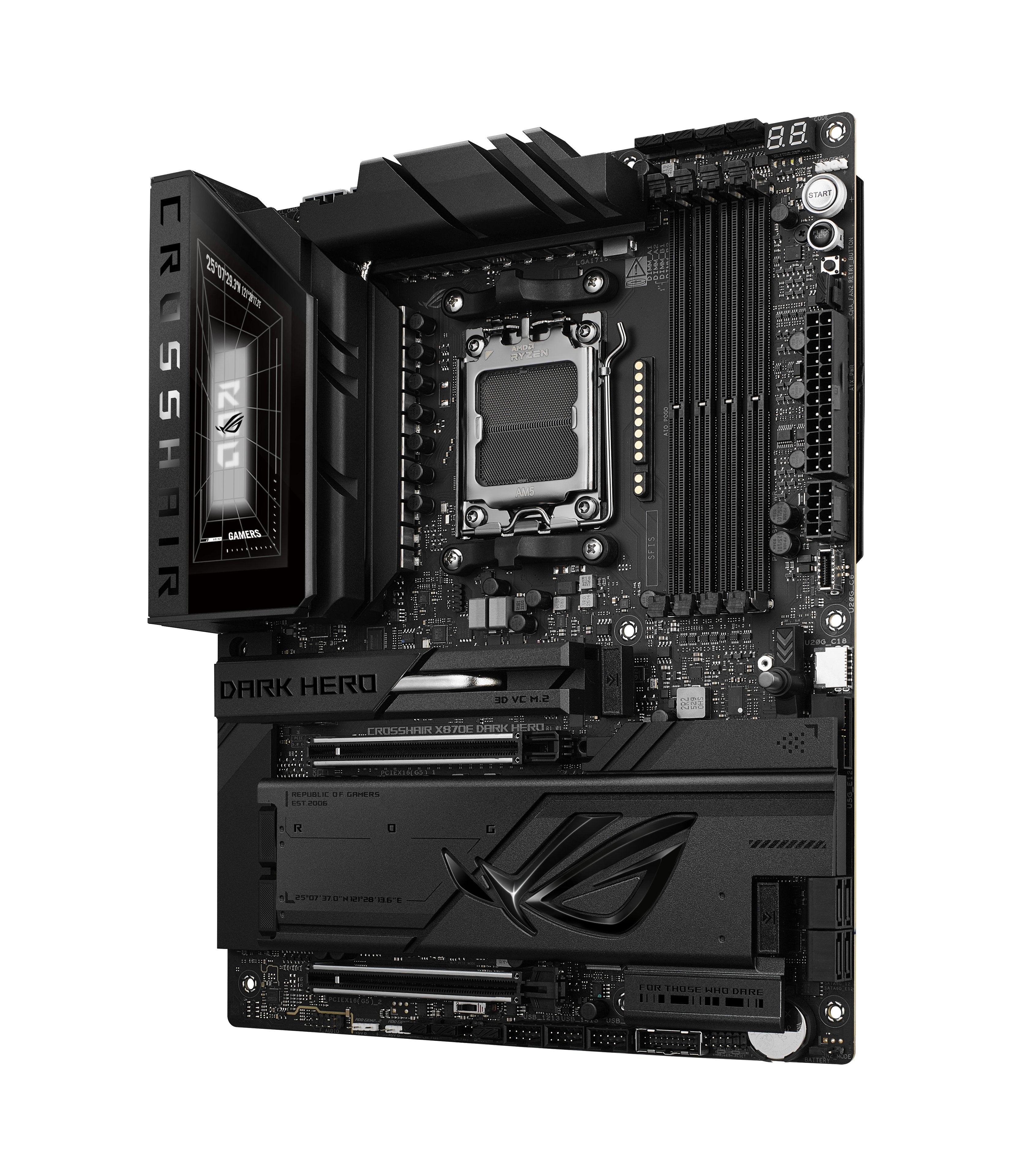 EAN 4711636398671 - ASUS ROG CROSSHAIR X870E DARK HERO AMD X870E Zócalo AM5 ATX imagen 4