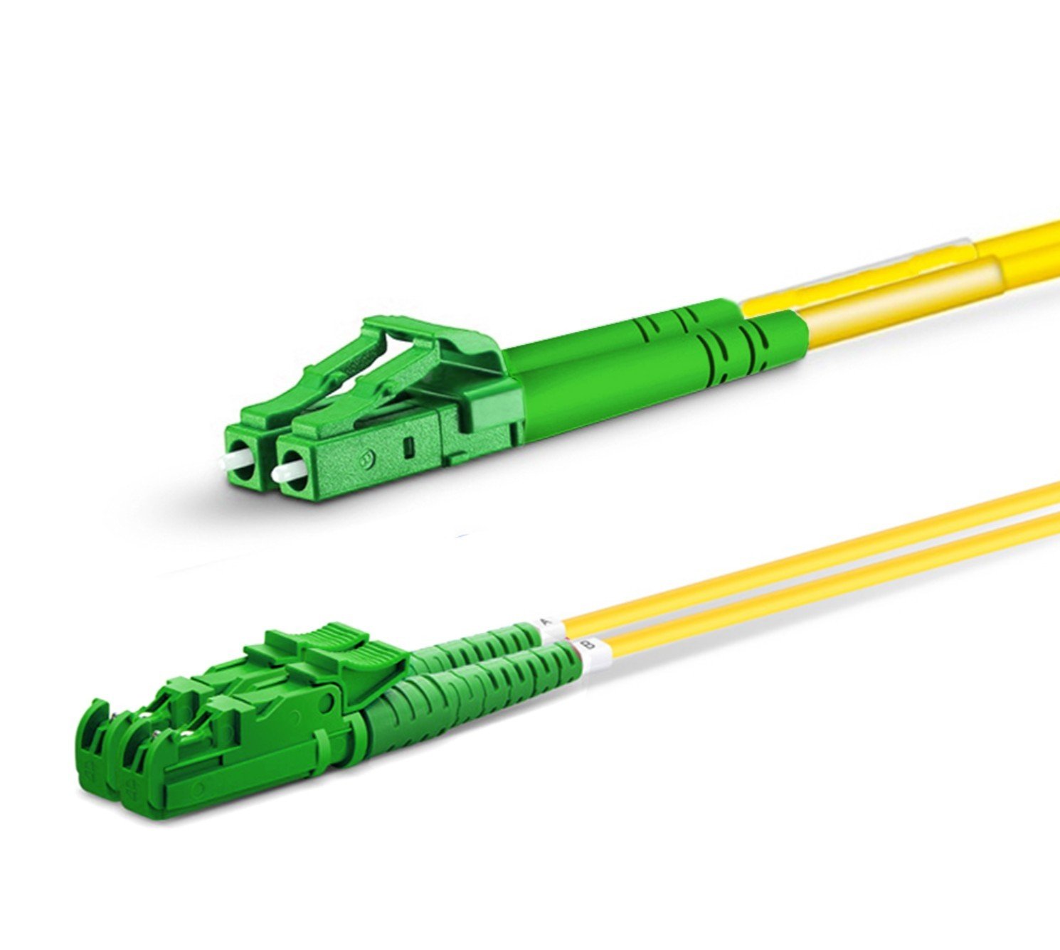 Equip Cable De Red E2000 Apc->Lc Apc 10.00m Sm Duplex Os2 Amarillo