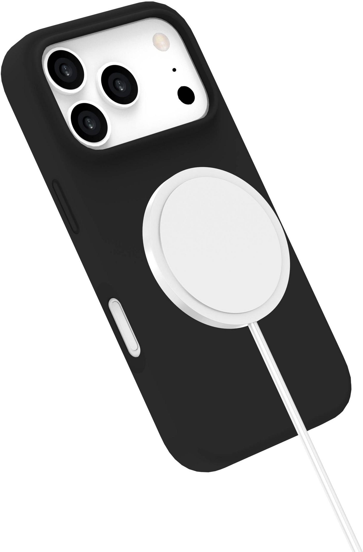 Infinite (Grs) Rome Iphone 17 Pro Black Magnetic Cover.