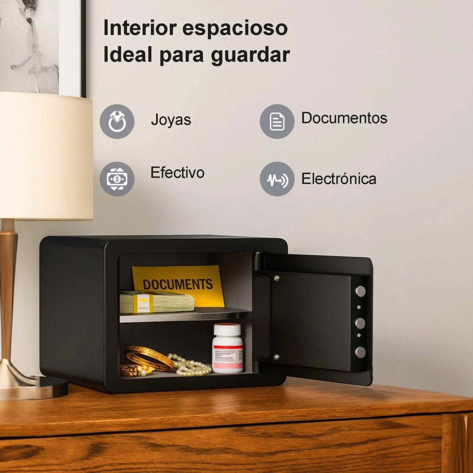 Extralink Lock Star A6-25 Elektronischer Safe Mit Code