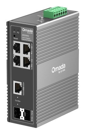 EAN 1210002602075 - TP-Link Omada IES206G switch Gestionado Gigabit Ethernet (10/100/1000) Negro imagen 1