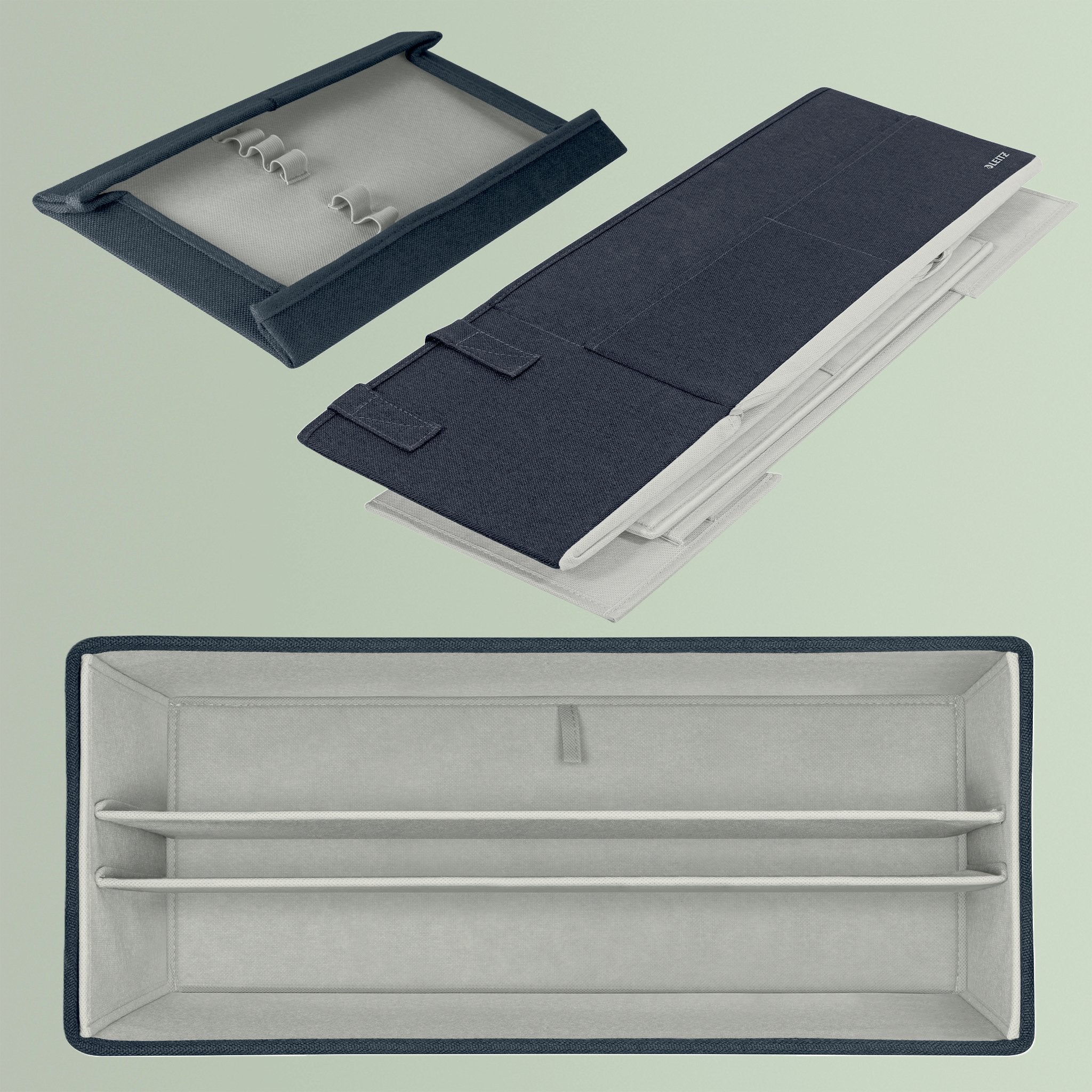 EAN 4002432143061 - Leitz 67230089 caja de almacenaje Bolsa de almacenamiento Rectangular Tela Gris imagen 7