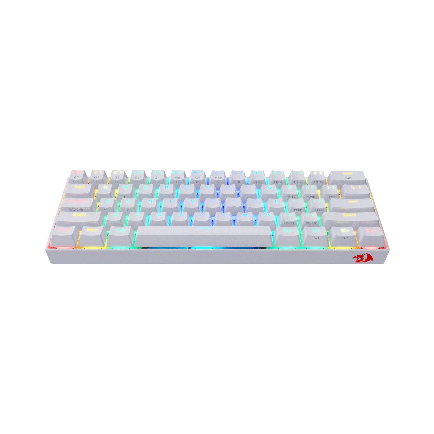 EAN 6950376778109 - REDRAGON K530 RGB teclado Juego USB + Bluetooth QWERTY Inglés Blanco imagen 5