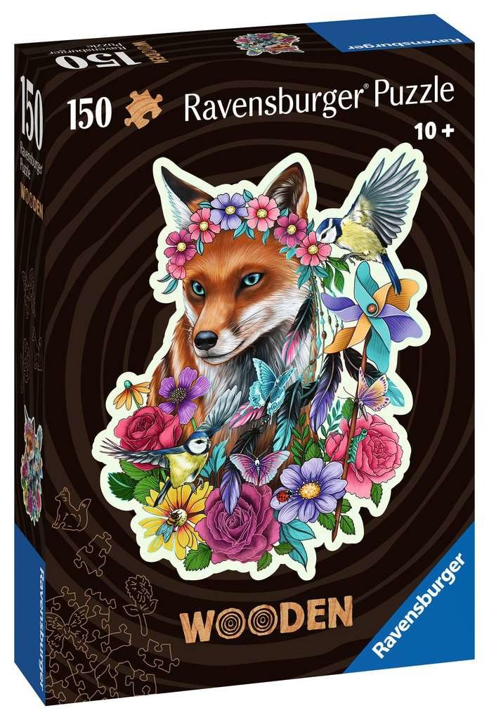 Ravensburger Puzzle De Madera Zorro Colorido (150 Piezas) 17512