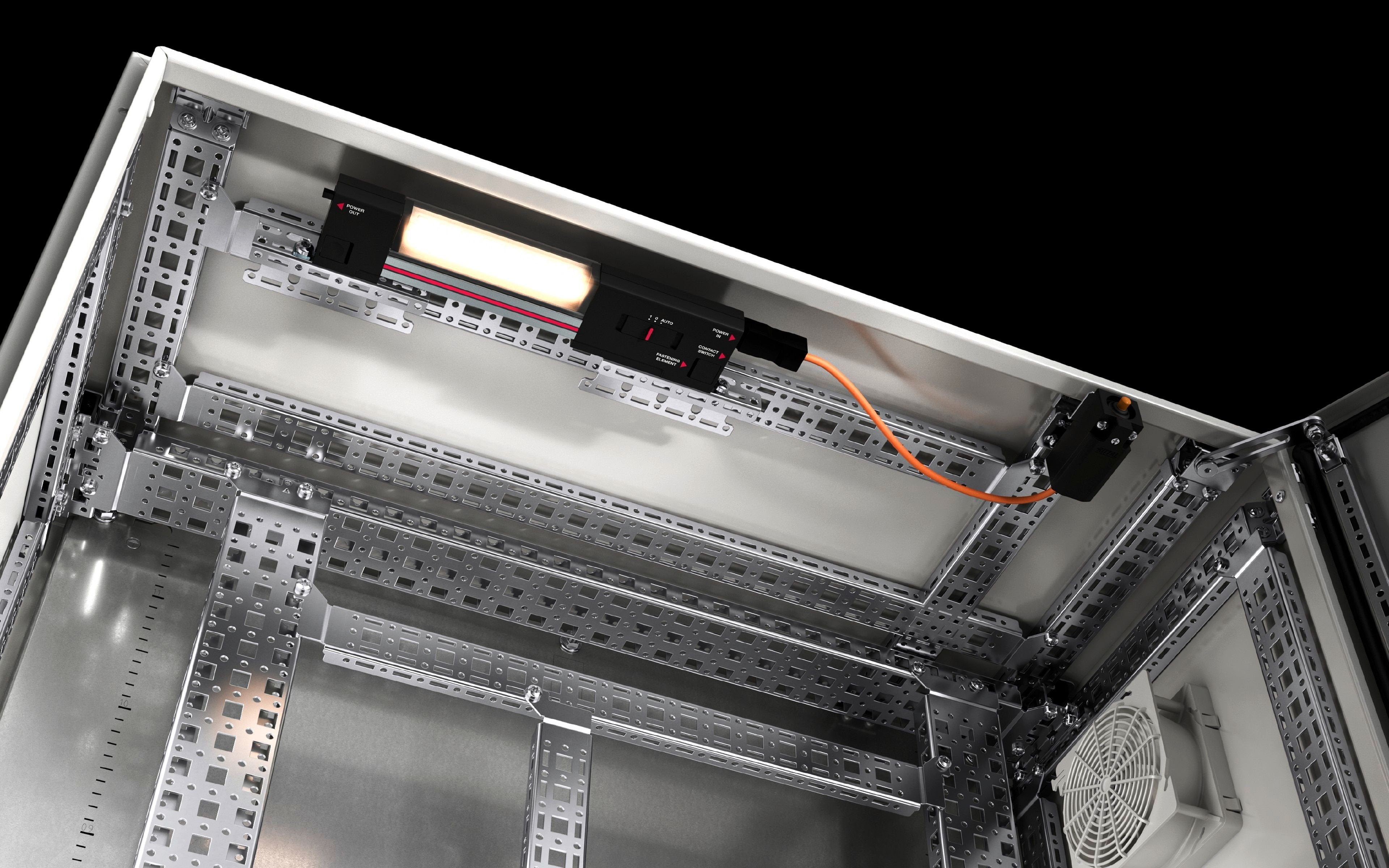 Rittal Ax Schiene Für Innenausbau, Für T: 210 Mm