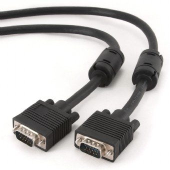 Gembird Cable Vga D-Sub M/M 2 Ferritas 3m Negro Cc-Ppvga-10-B