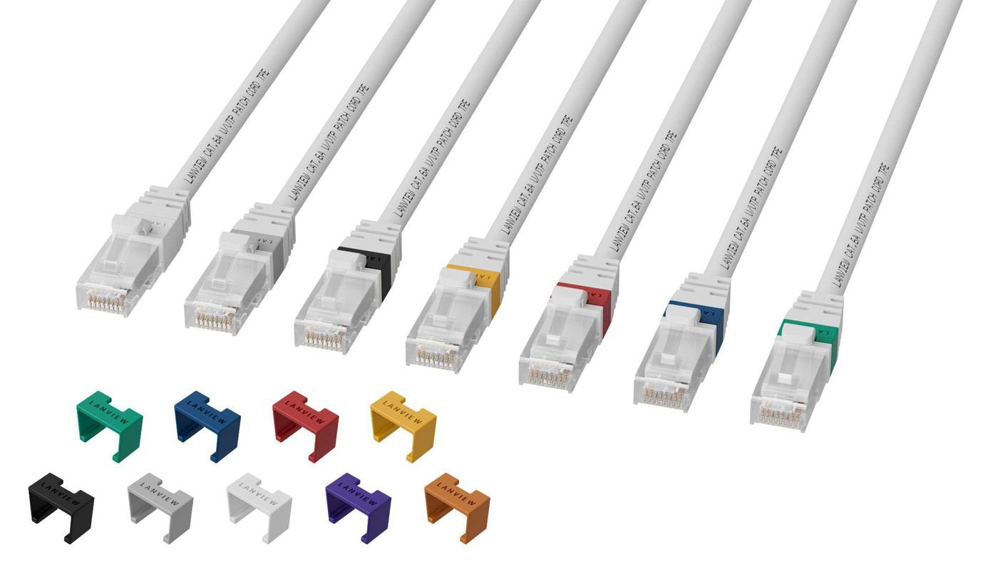 EAN 5715063273470 - Lanview LV-UTP6A01W cable de red Blanco 1 m S/FTP (S-STP) imagen 3