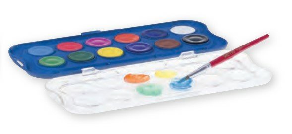 EAN 8000825019524 - Giotto F352300 pintura para manualidades Pintura de acuarela 12 pieza(s) imagen 2