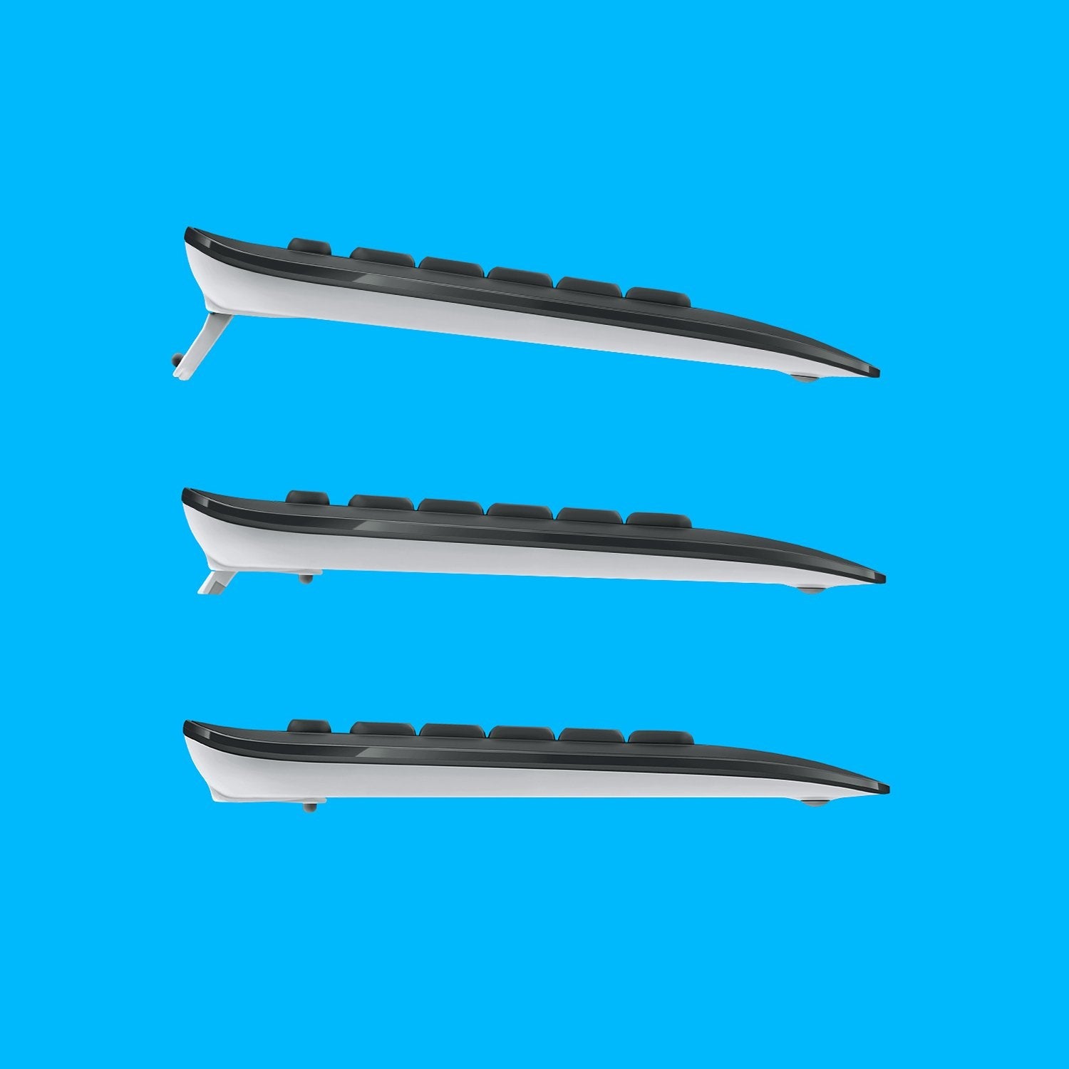 EAN 5099206077393 - Logitech 920-008677 teclado Ratón incluido Universal USB QWERTZ Suizo Negro, Blanco imagen 5