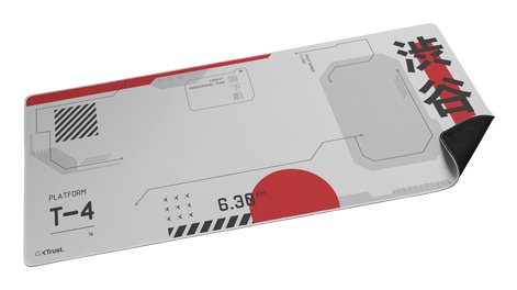 EAN 8713439257175 - Trust GXT 759 XXL Alfombrilla de ratón para juegos Negro, Gris, Rojo, Blanco imagen 4