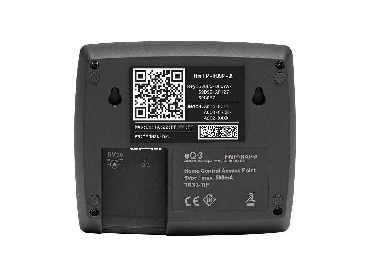 Punto De Acceso Homematic Ip Smart Home Hmip-Hap-A , Central Antracita 160275a0