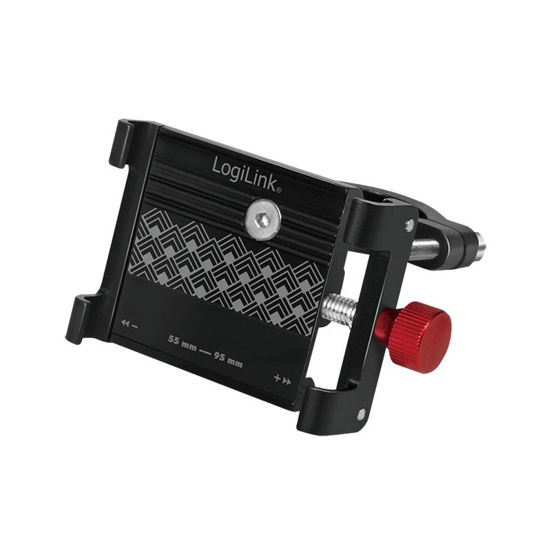 Logilink Aa0146 Soporte Smartphone 3,5-7", Negro, Rojo
