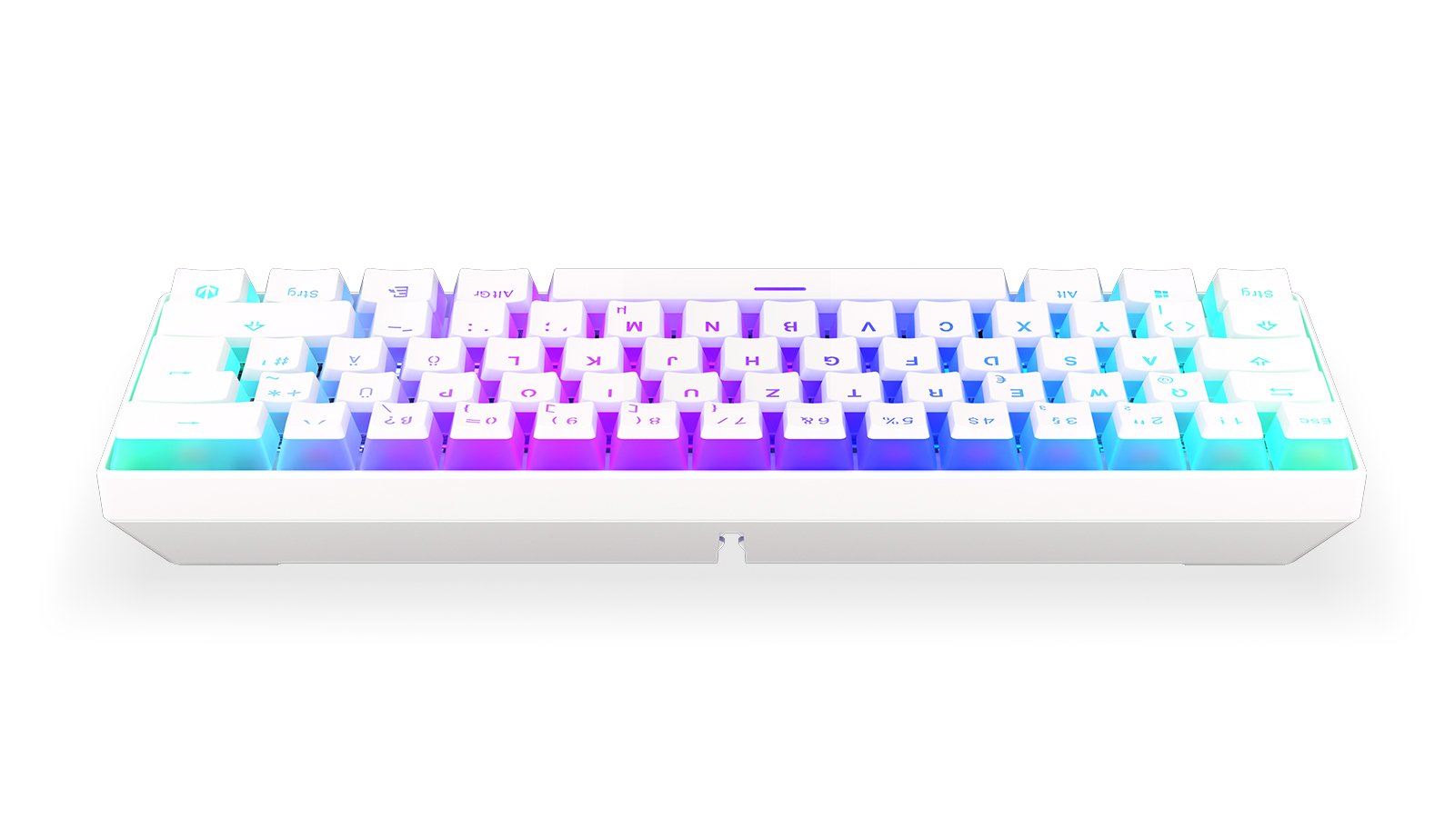 EAN 5903018666907 - ENDORFY Thock Compact teclado Juego RF inalámbrica + USB QWERTZ Alemán Blanco imagen 4