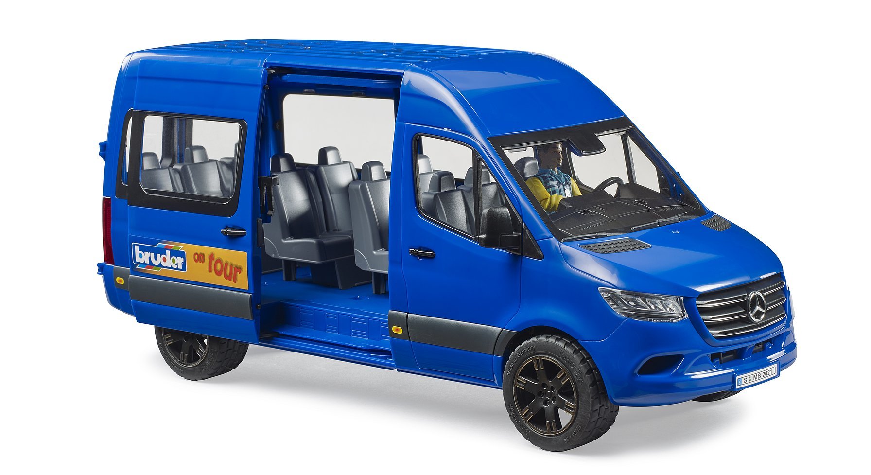 EAN 4001702026813 - BRUDER MB Sprinter imagen 2