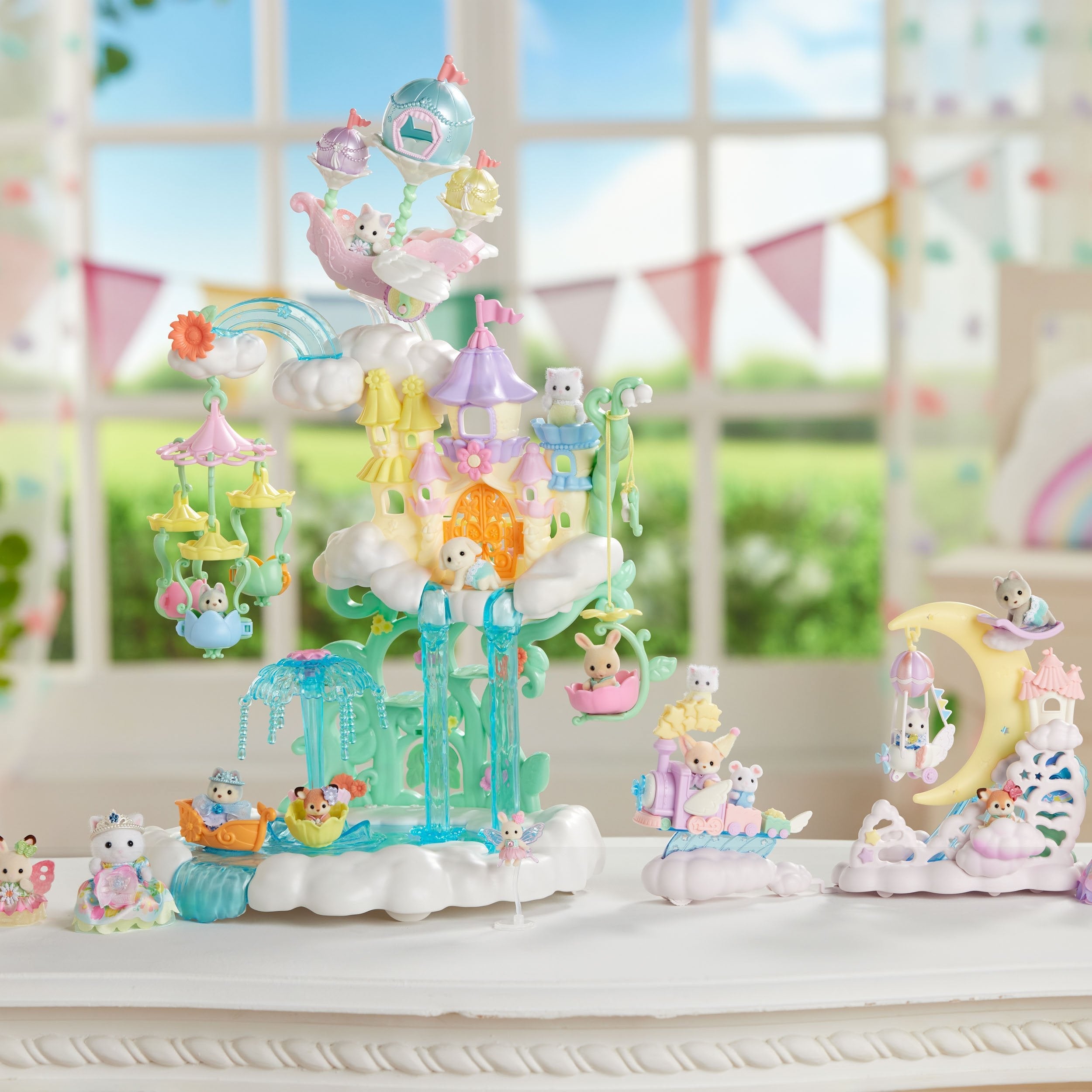 Epoch Sylvanian Families - Magisches Luftschiff Con Figur 5816