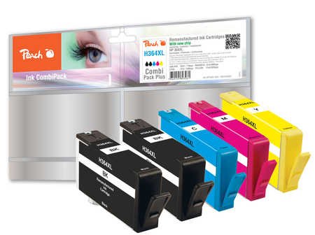 EAN 7640155893961 - Peach 316405 cartucho de tinta 5 pieza(s) Negro, Cian, Magenta, Amarillo imagen 2