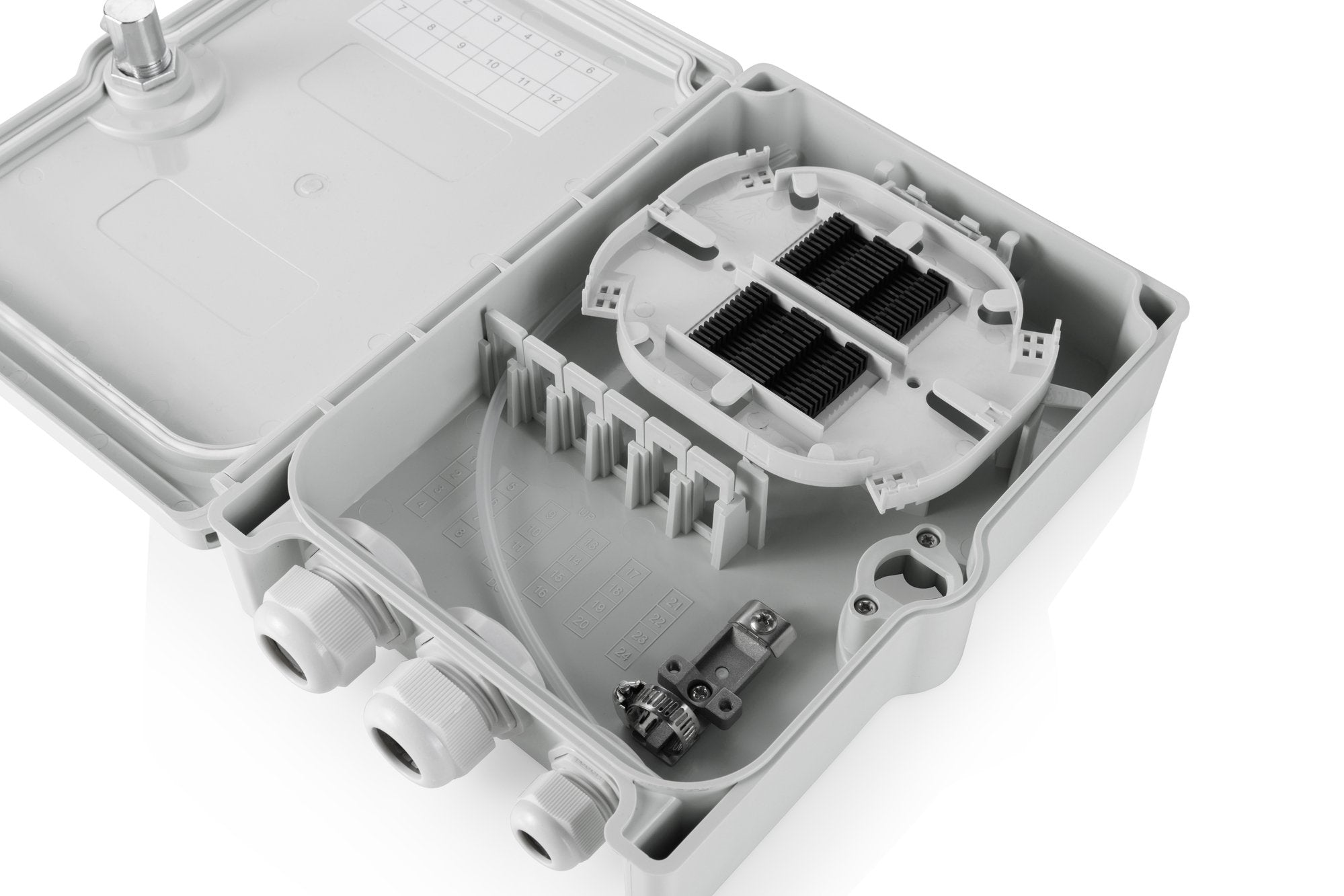 EAN 4016032371007 - Digitus DN-968913 adaptador de fibra óptica 1 pieza(s) Gris imagen 8