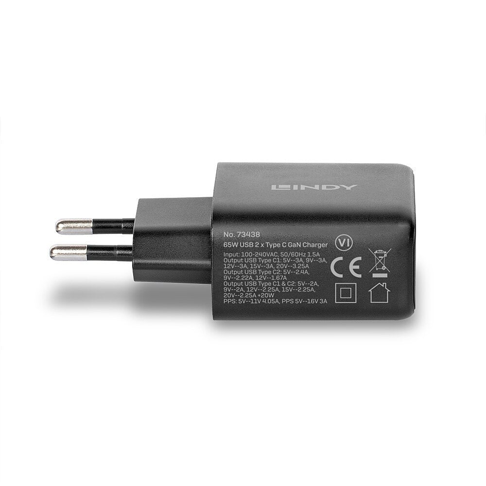 Charger Wall 65w/73438 Lindy