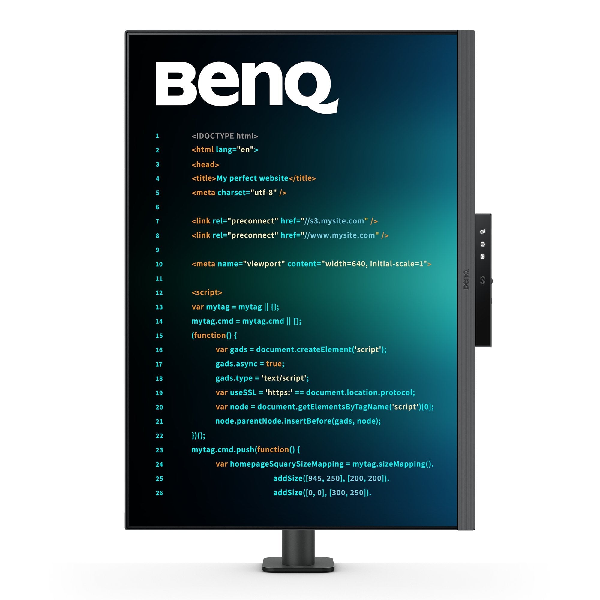 Monitor Benq Rd280ua 28.2" 3840 X 2560 Pixeles 4k Ultra Hd Negro