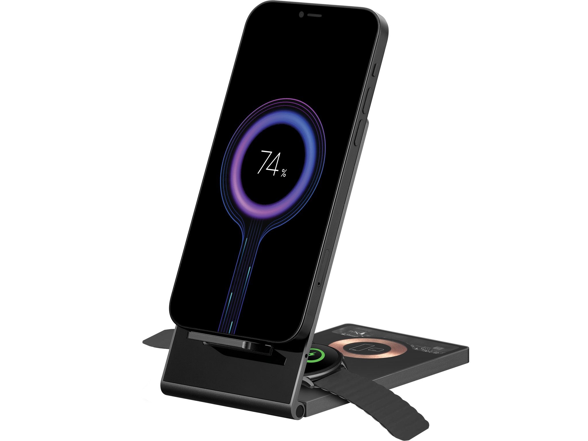 EAN 5705730441547 - Sandberg 441-54 cargador de dispositivo móvil Smartphone, Wearables Negro USB Cargador inalámbrico Carga imagen 3