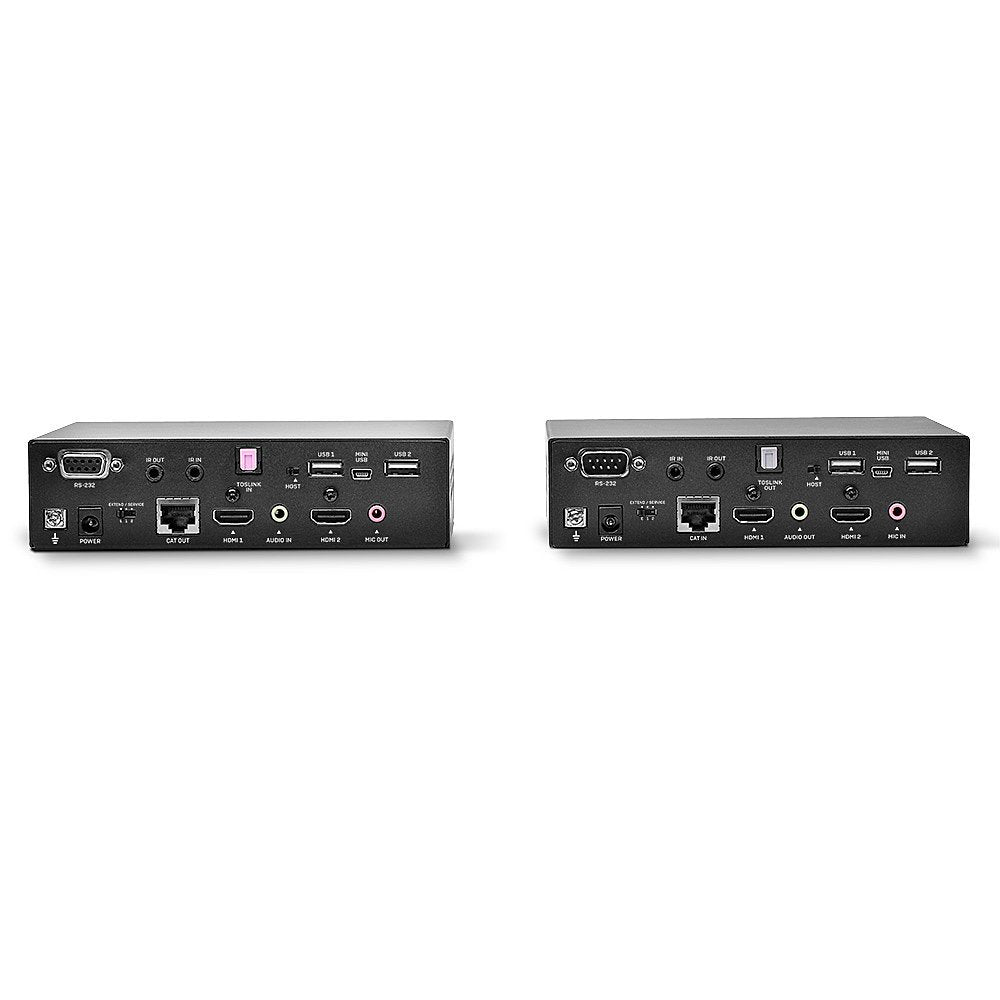 Lindy 100m Cat.6 Dual Head Hdmi, Usb & Rs232 Extender