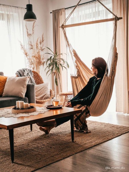 EAN 4030454000284 - AMAZONAS AZ-2030200 silla colgante Blanco Hamaca nido imagen 4