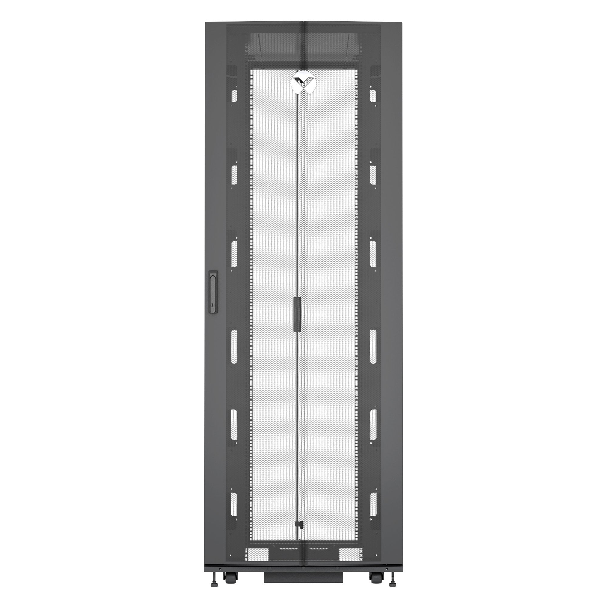 EAN 4061471035065 - Vertiv VR3357 armario rack 48U Rack o bastidor independiente Negro, Transparente imagen 5