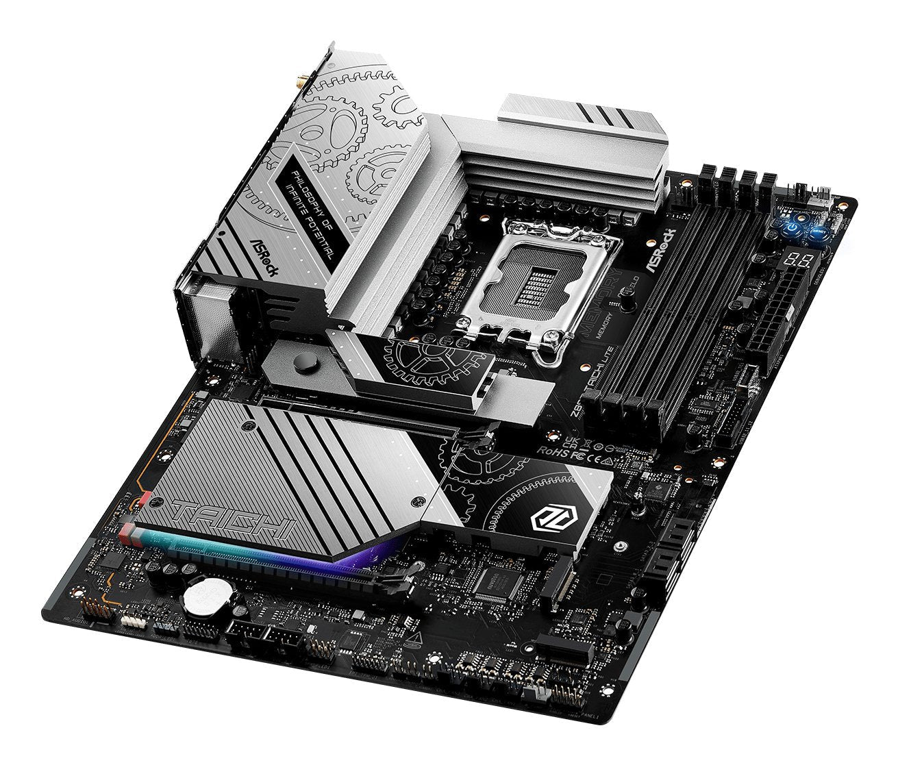 EAN 4710483949692 - Asrock Z890 Taichi Lite Intel Z890 LGA 1851 (Socket V1) ATX imagen 6