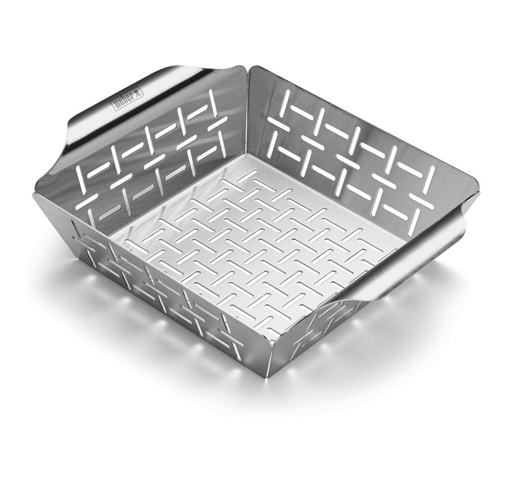 Weber 6481 Gemüsekorb Edelstahl, Klein