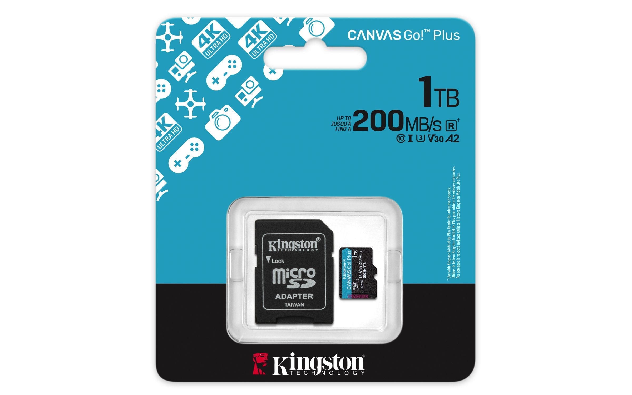 EAN 0740617348095 - Kingston Technology Canvas Go! Plus MicroSD UHS-I Clase 10 imagen 5