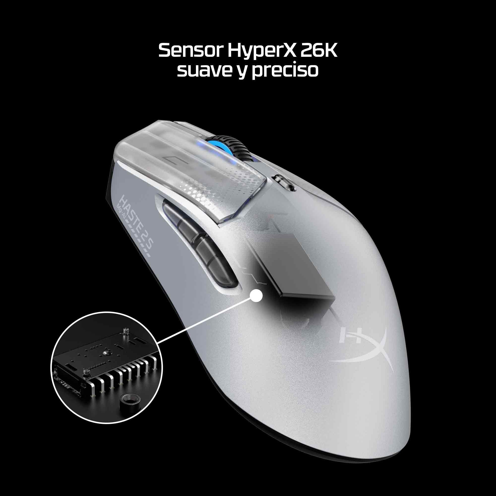 EAN 197961217414 - HyperX Pulsefire Haste 2 S Wireless Navy Gaming Mouse ratón Juego Ambidextro RF Wireless + Bluetooth + USB imagen 9