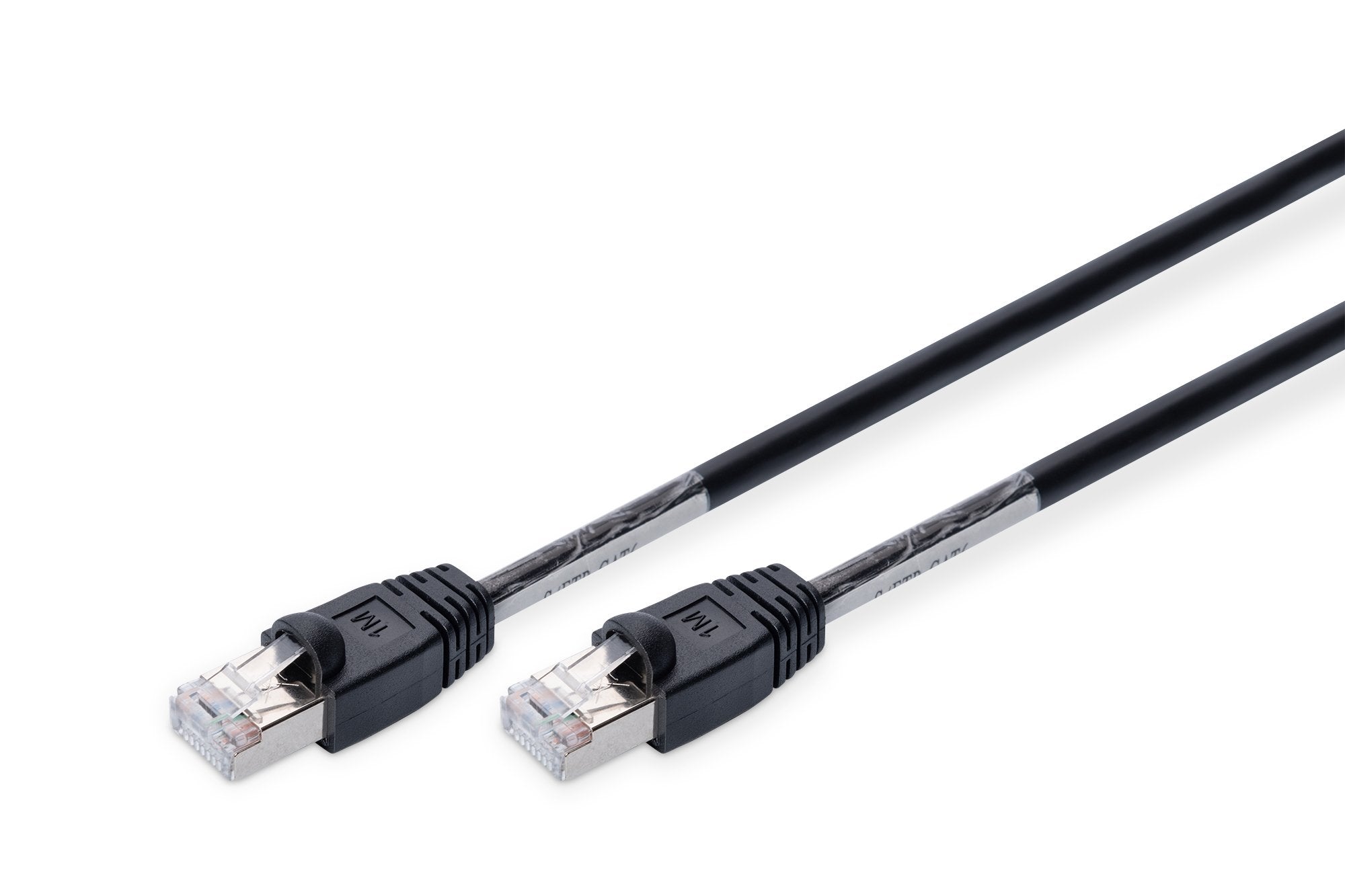 Digitus Cat. 6 S/Ftp Outdoor Cable De Red Cu Frpe Awg 27/7 Negro 1,0m