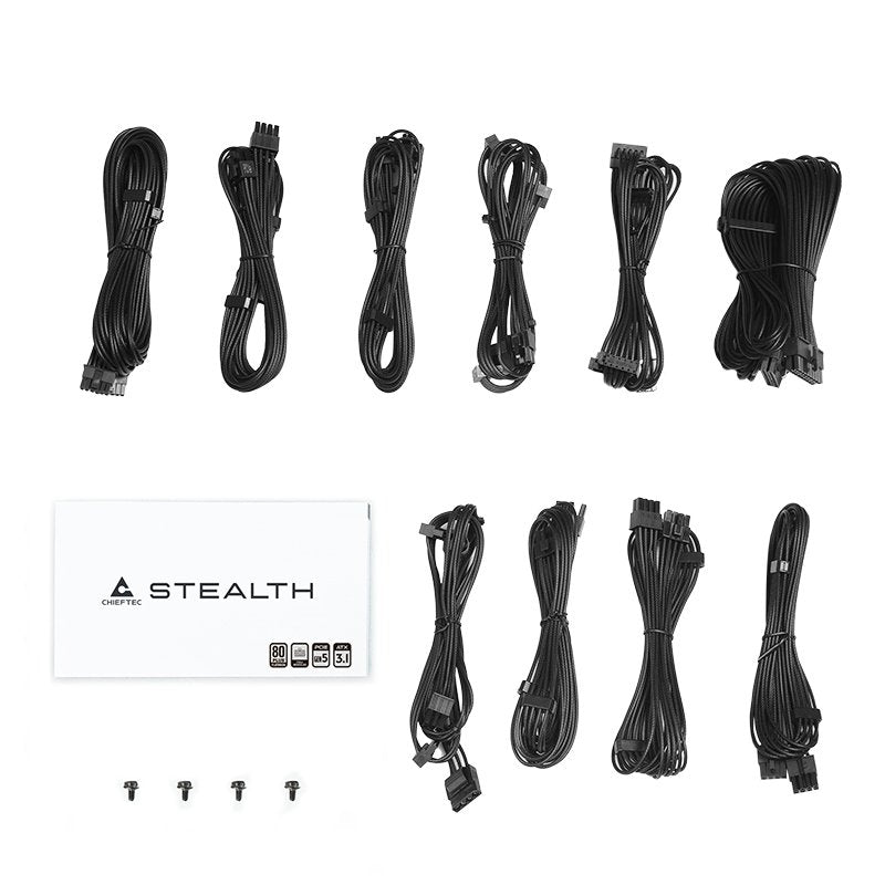 EAN 0753263079251 - Chieftec Stealth 1000W Vega M Series SPX-1000-FC 80+ Platin unidad de fuente de alimentación 24-pin ATX A imagen 7