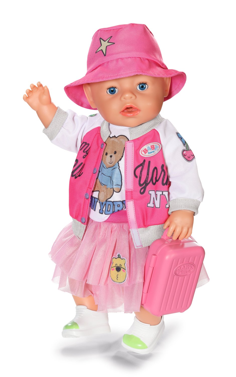 EAN 4001167836316 - BABY born Deluxe Travel 43cm Juego de ropita para muñeca imagen 7