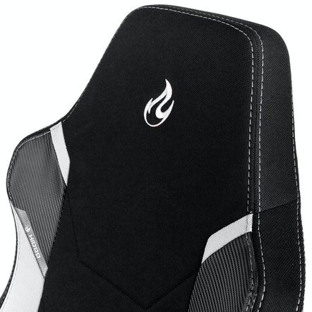 Silla Nitro Concepts X1000 Asiento Acolchado Negro, Blanco
