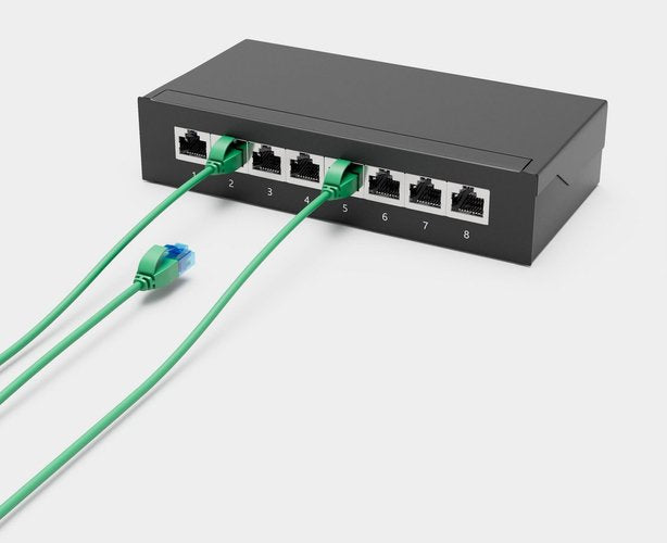 Shiverpeaks Cable De Red Cable De Red Cat.6 U/Utp Slim Verde 5m