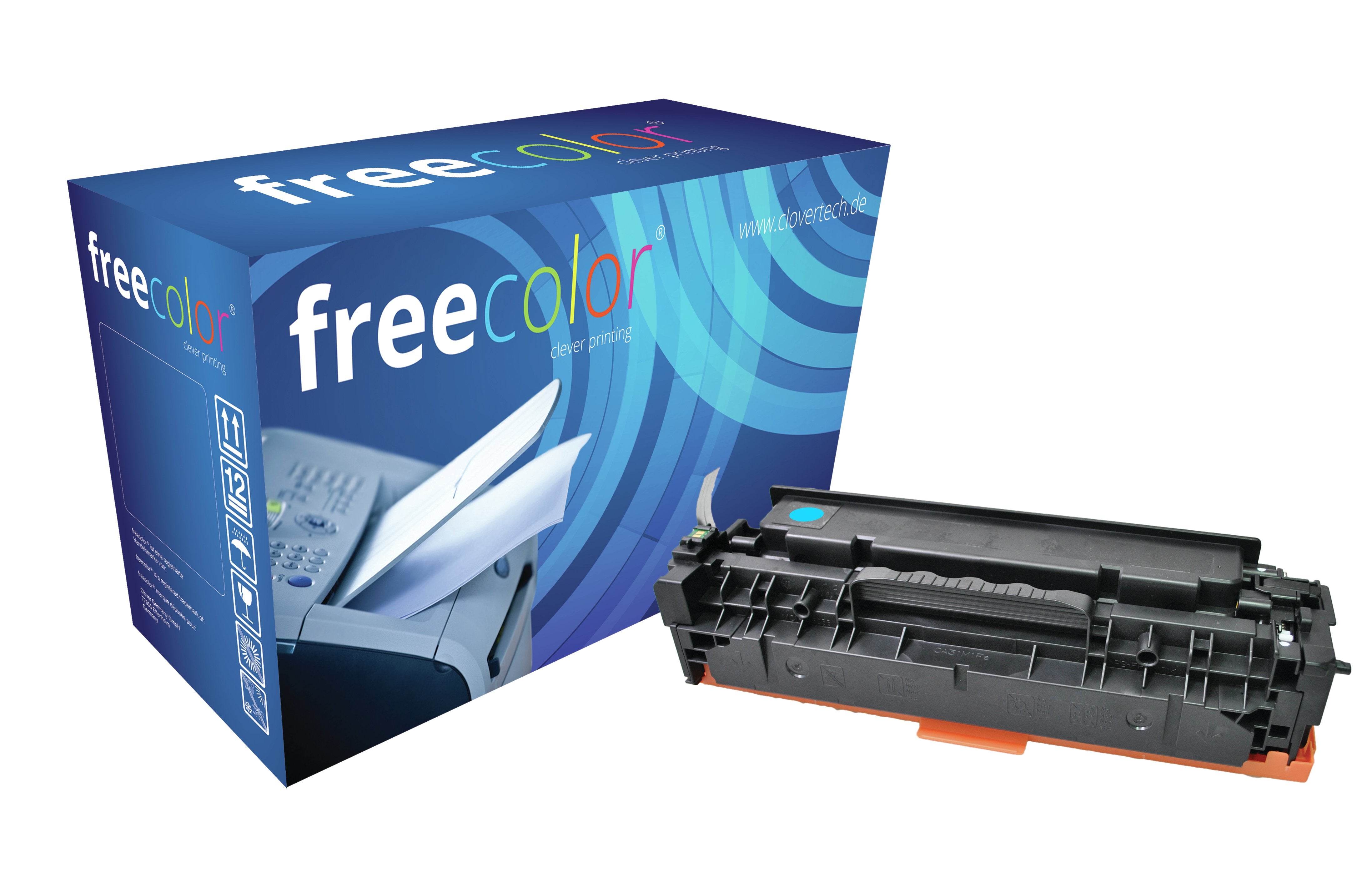 EAN 4033776204439 - Freecolor 2025C-FRC cartucho de tóner 1 pieza(s) Cian imagen 1