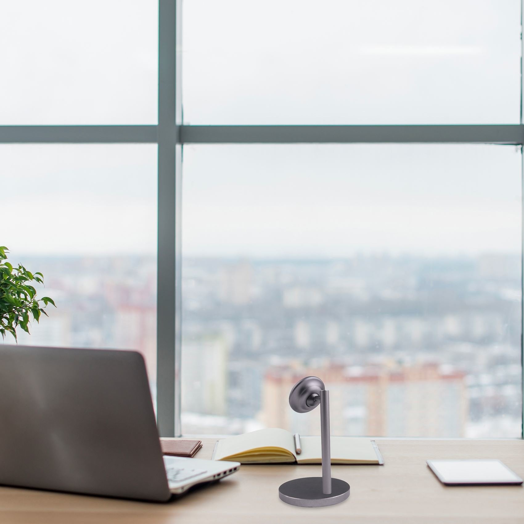 EAN 8021735748113 - Celly Ghost Desk Soporte pasivo Reproductor de MP3, Teléfono móvil/smartphone Negro imagen 4