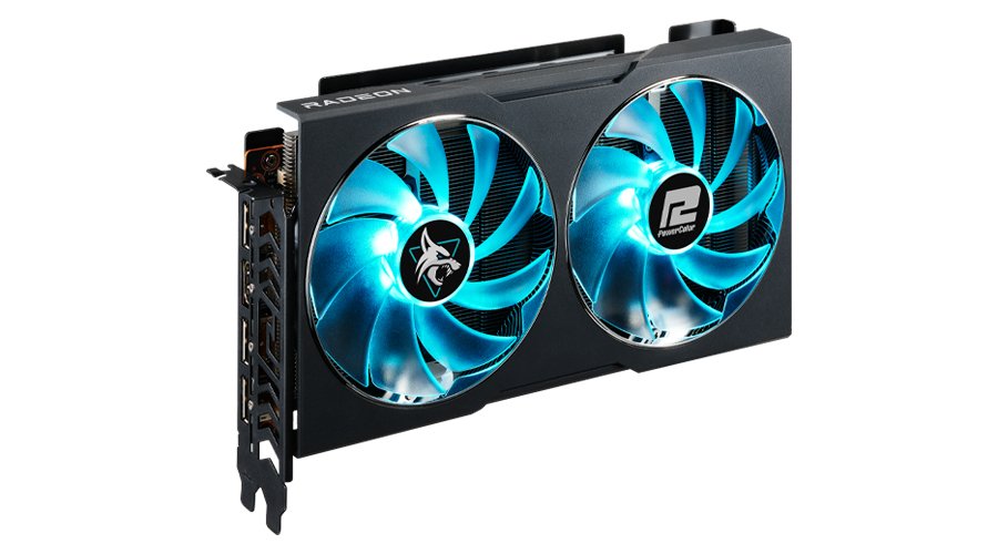 Tarjeta Gráfica Powercolor Rx 7600 Hellhound 8gb Ddr6 Hdmi + 3xdp