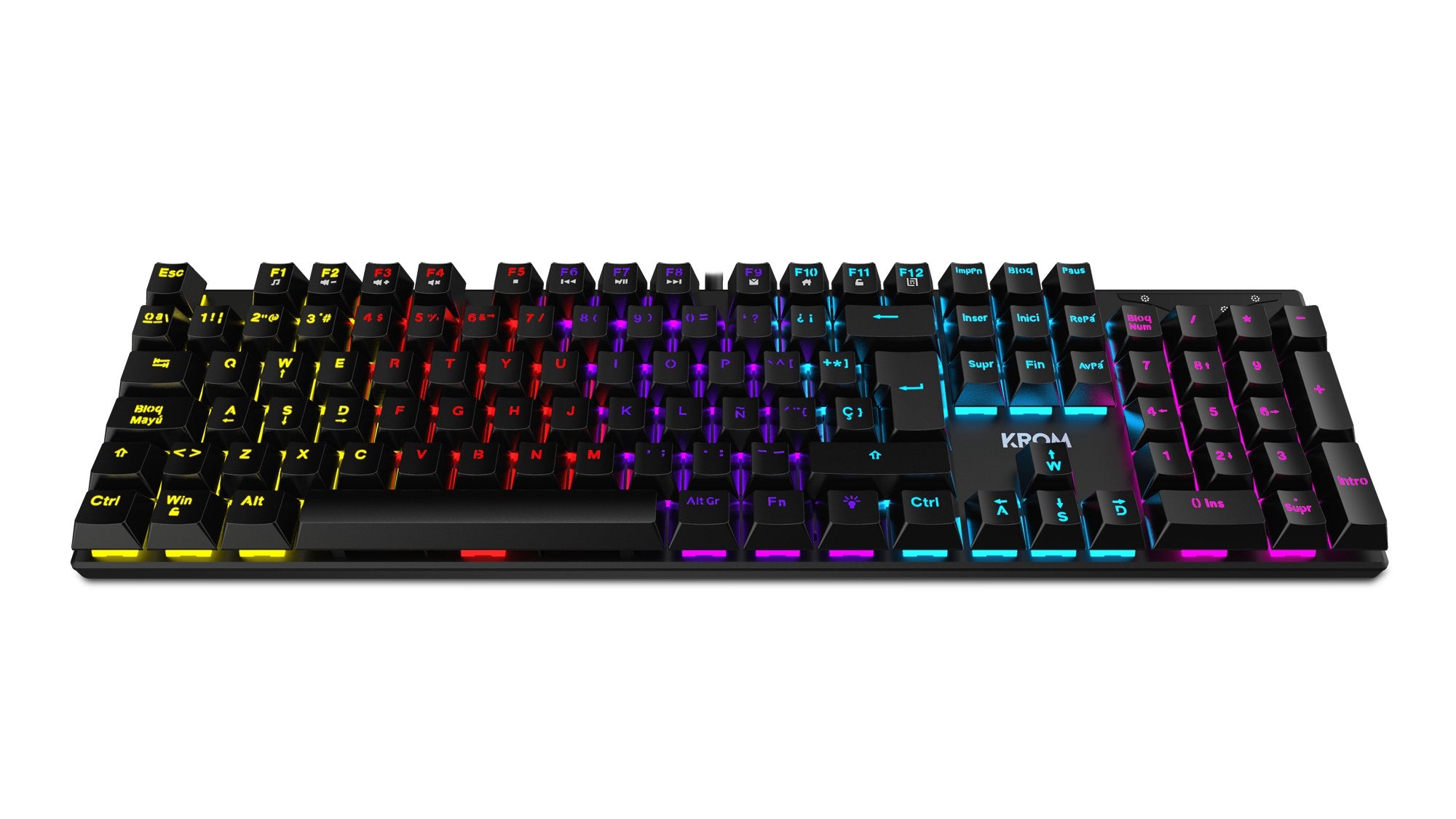 EAN 8436587972027 - Krom Kasic teclado Juego USB QWERTY Inglés Negro imagen 3