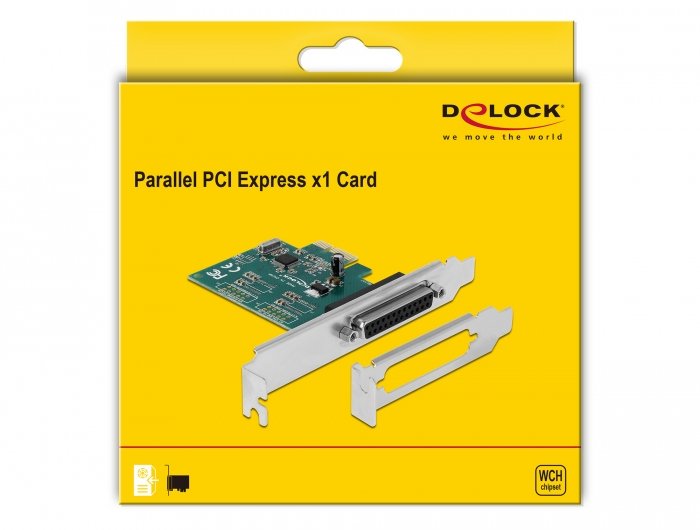 Delock 90412 Tarjeta Pci Express A 1 X Paralelo Ieee1284
