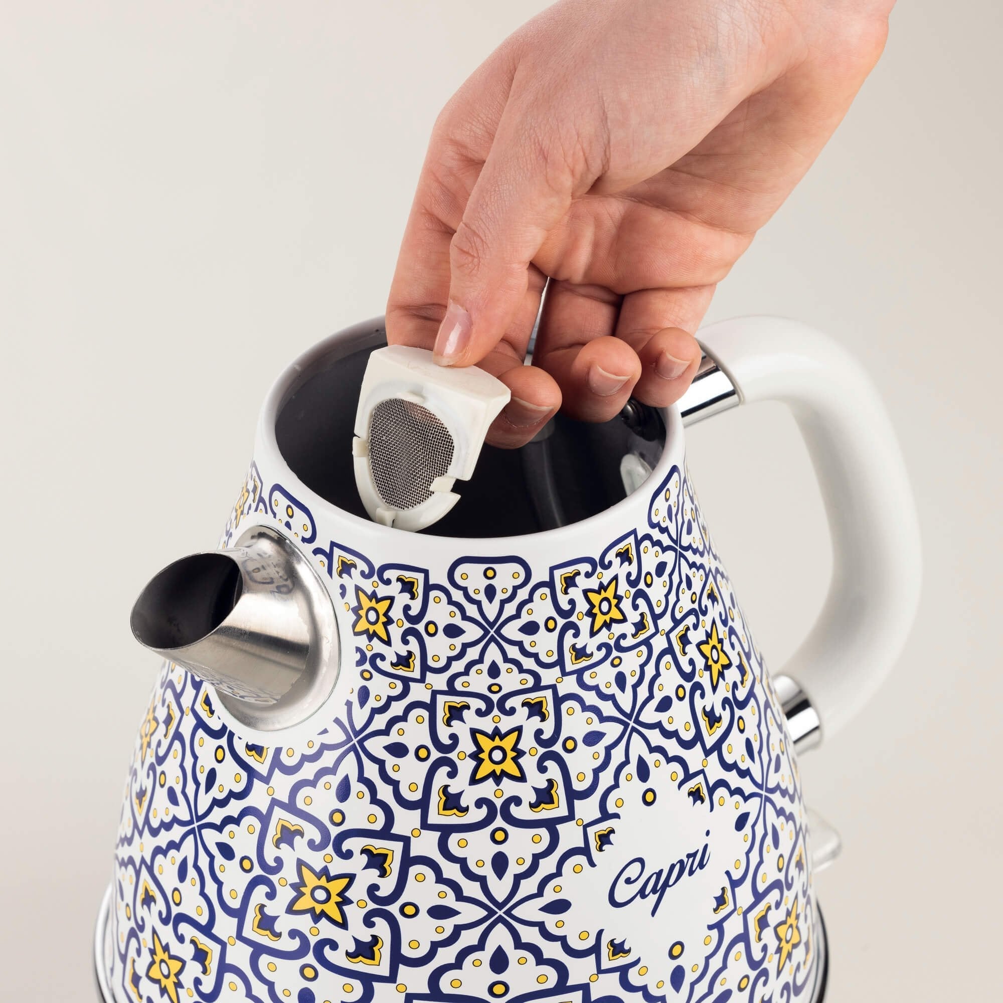 Tetera Eléctrica Ariete 2869/0c 1,7 L 2200 W Azul, Multicolor