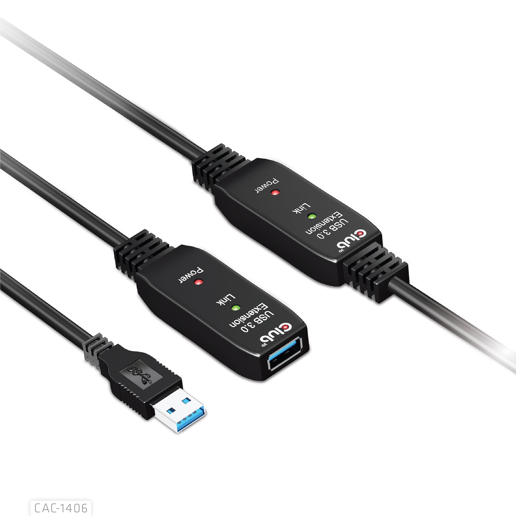 EAN 8719214471798 - CLUB3D CAC-1406 cable USB USB 3.2 Gen 1 (3.1 Gen 1) 15 m USB A Negro imagen 2